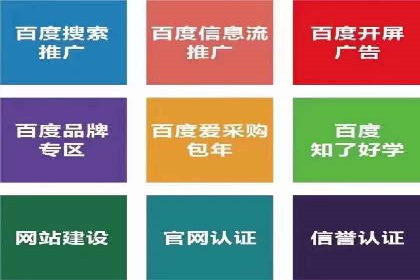 百度推广费用标准案例分析
